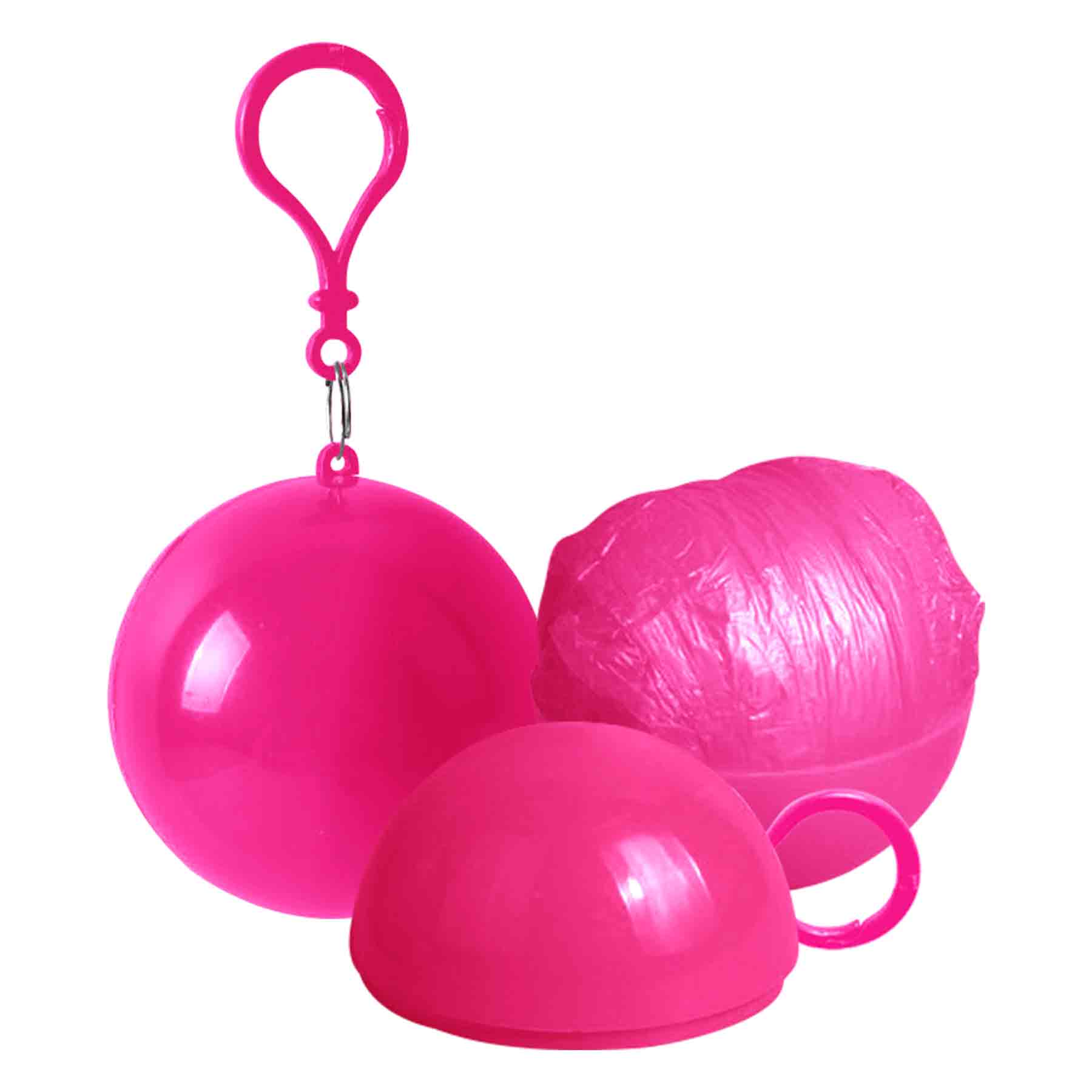 FlyFlyPromos - Disposable Raincoat Ponchos with Keychain Ball Image 10 - Promotional Product